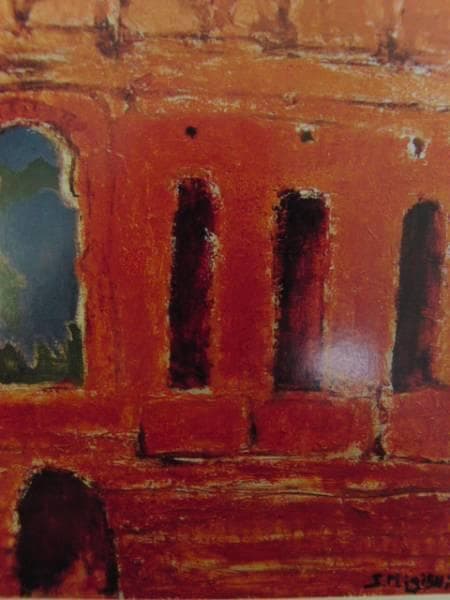 三岸節子、「テアトルの廃墟」、厳選、希少画集・額装画、人気作品