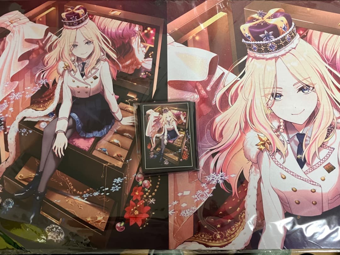 未確認スリーブ　プレイマット　学園アイドルマスター　十王星南