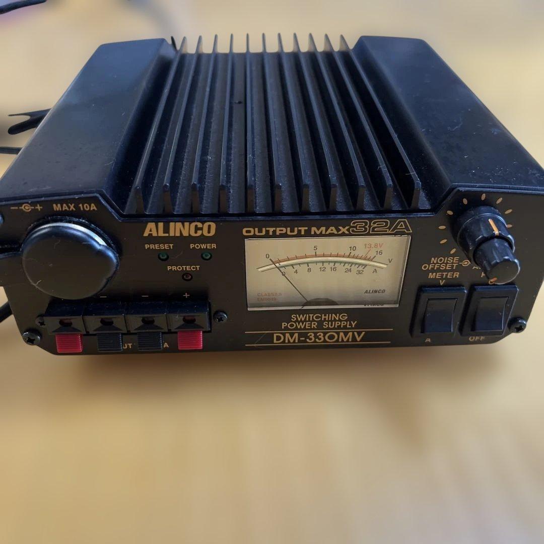 ALINCO MAX 32A 無線機器用安定化電源器 DM-330MV