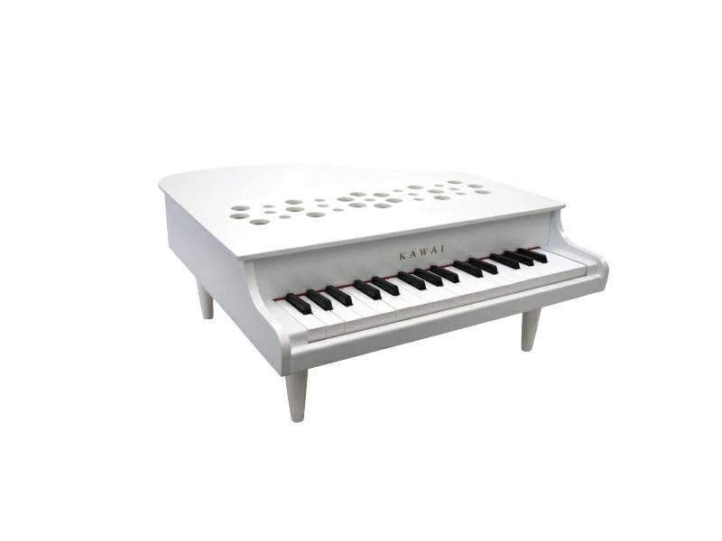 KAWAI／カワイ　おもちゃのミニピアノ　P-32　ホワイト