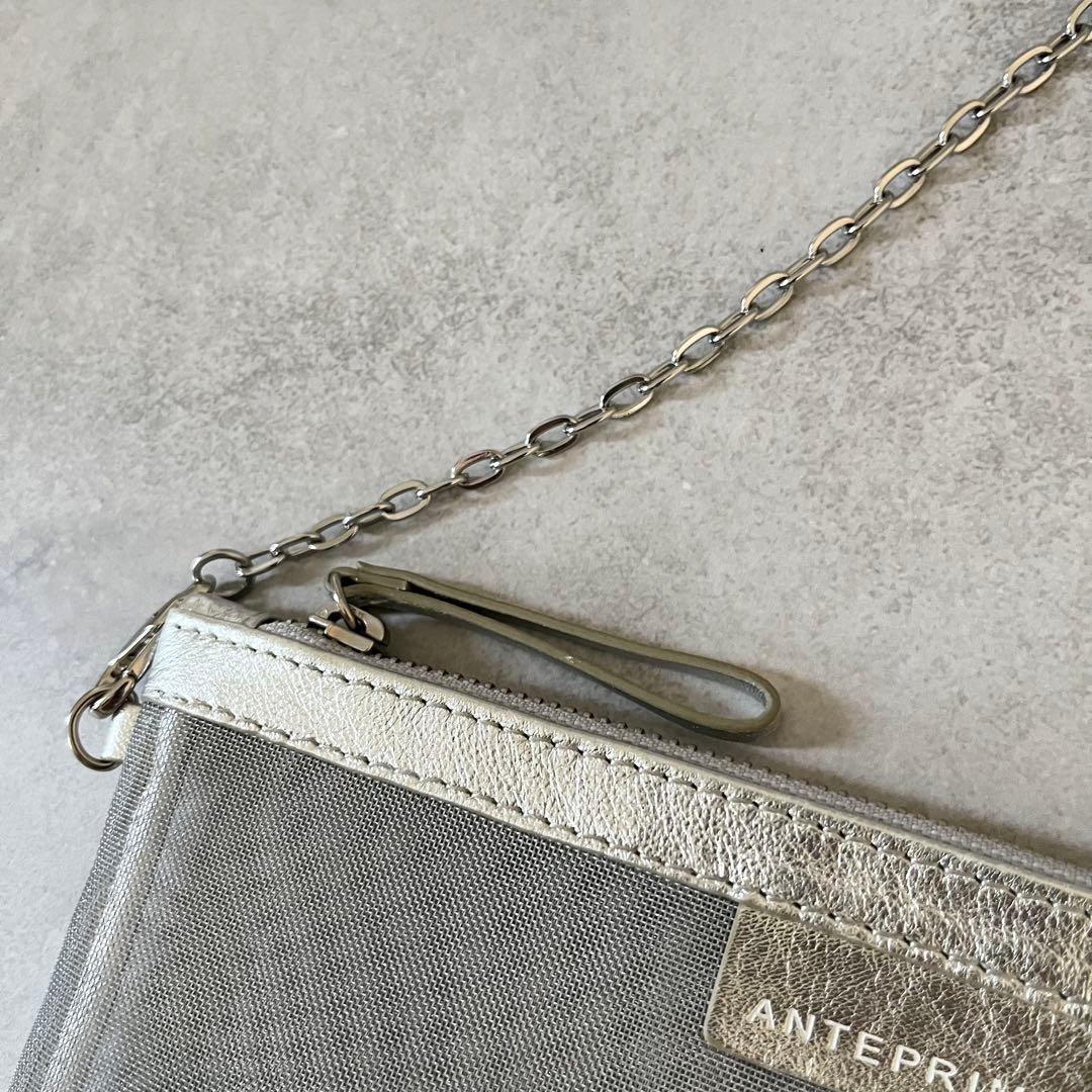 【未使用級✨】アンテプリマ　ワイヤー　インナーバッグ・保存袋×2付き　グリーン