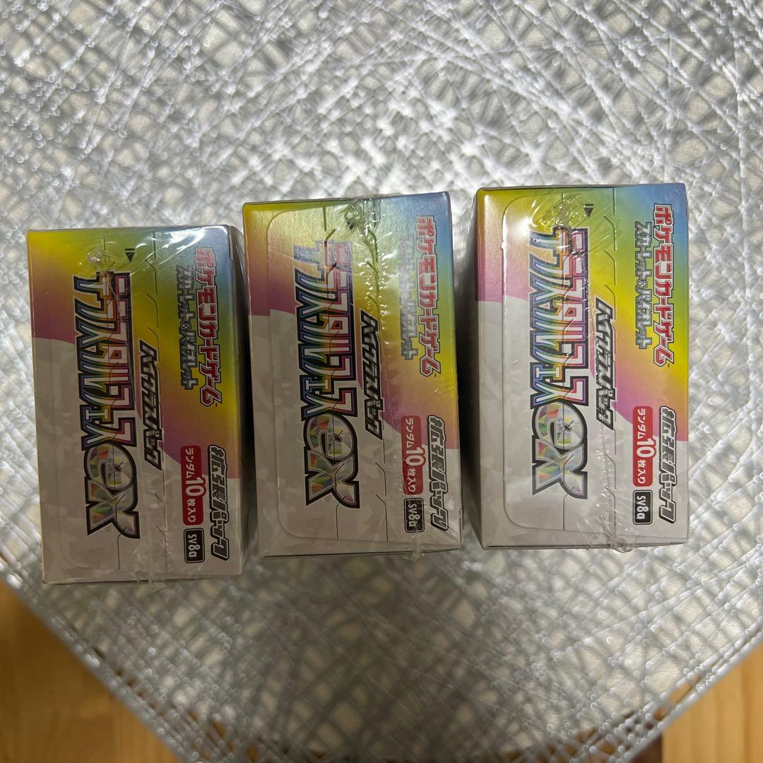 【新品未開封】テラスタルフェスex シュリンク付き 3BOX