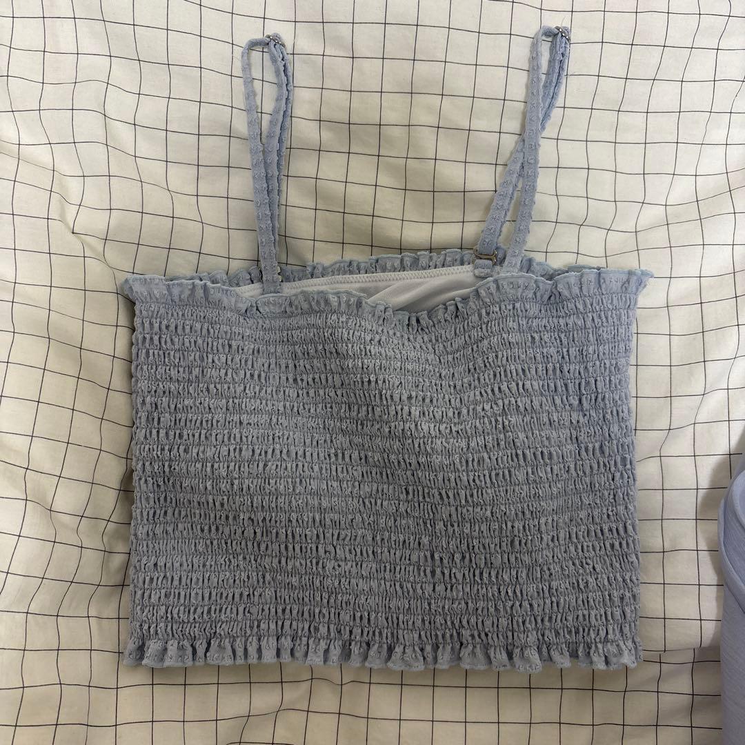 mystic シアーパーカー4SETスイムウェア ブルー Mサイズ