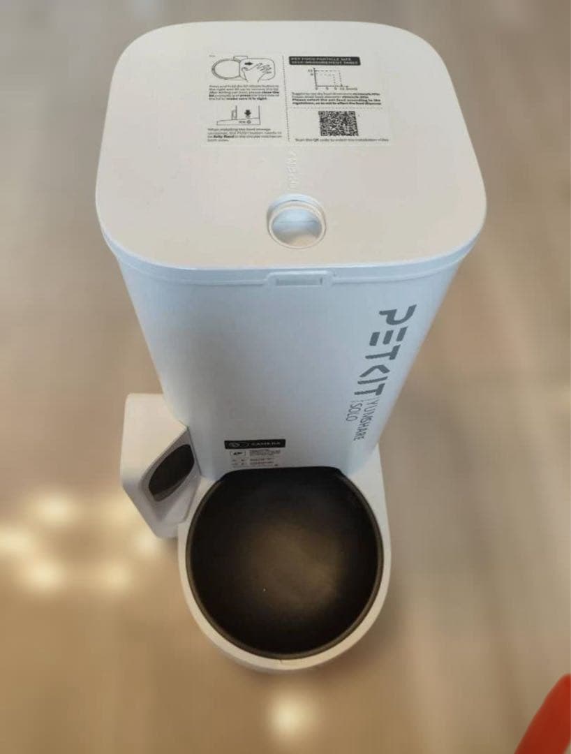 「本日限り」PETKITP571 ペット用給餌器カメラ付ホワイト