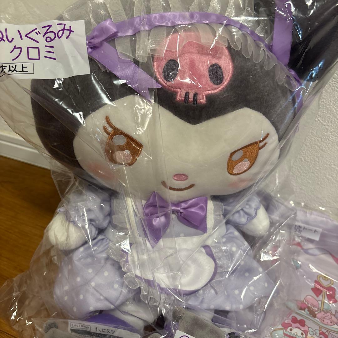 クロミ ぬいぐるみ・マスコット×2・トートバッグ×2セット