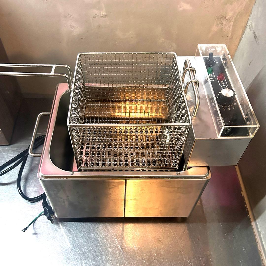 【コンパクト】卓上電気フライヤー7L