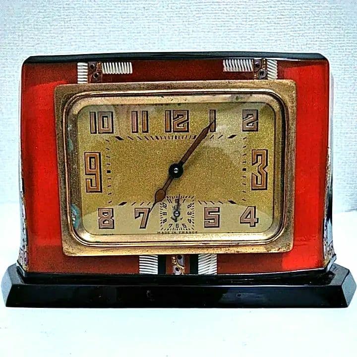 コレクション 20s 30s vintage art deco table clock