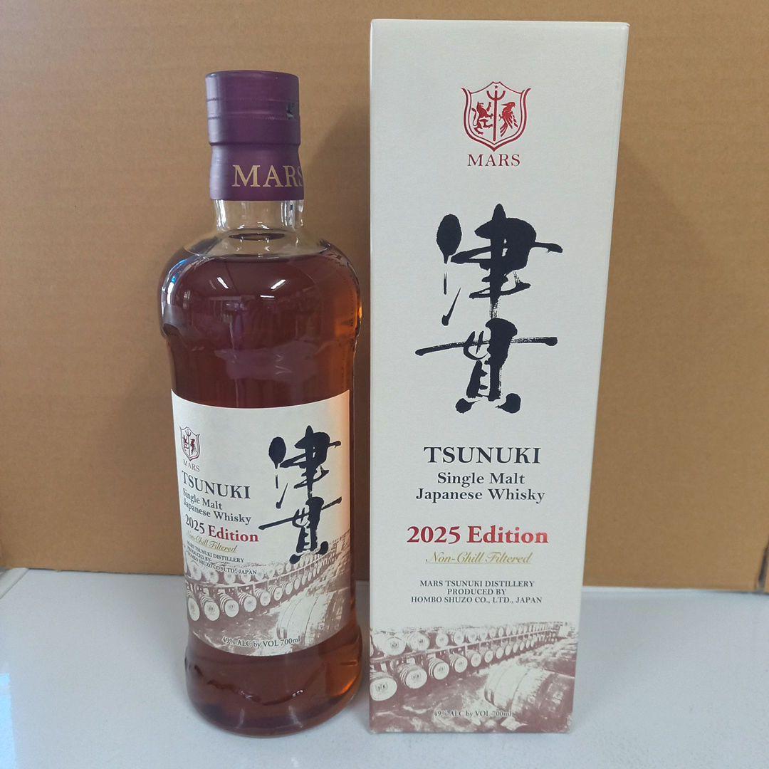 MARS津貫◼️2025Edition▲700ml●49％★1本箱入り