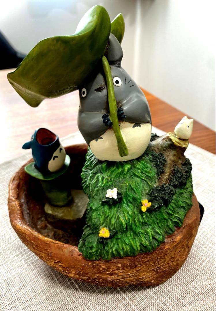 ☆稀少・廃盤品☆となりのトトロ　「はっぱのかさ」　ウォーターガーデン　ジブリ