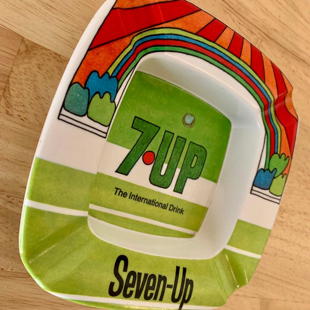 超希少 7UP 灰皿 1970s John Alcorn セブンアップ アメトイ