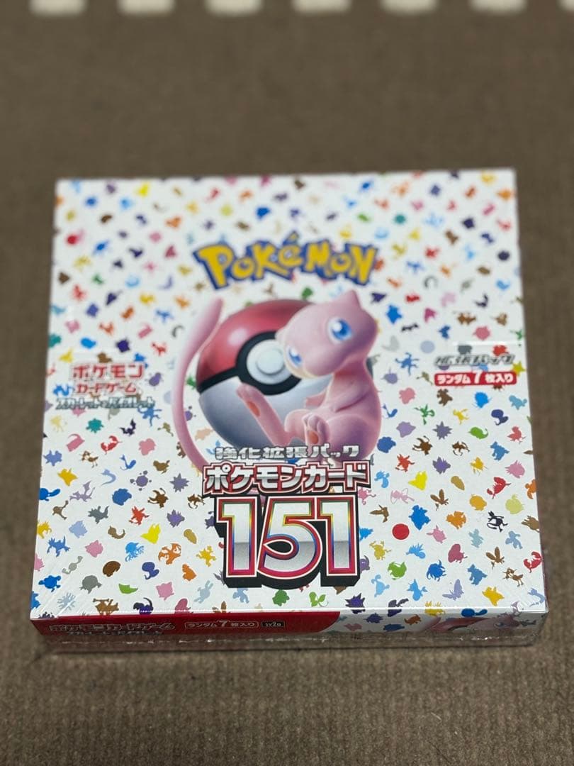 ポケモンカード 151 シュリンク付き 1BOX