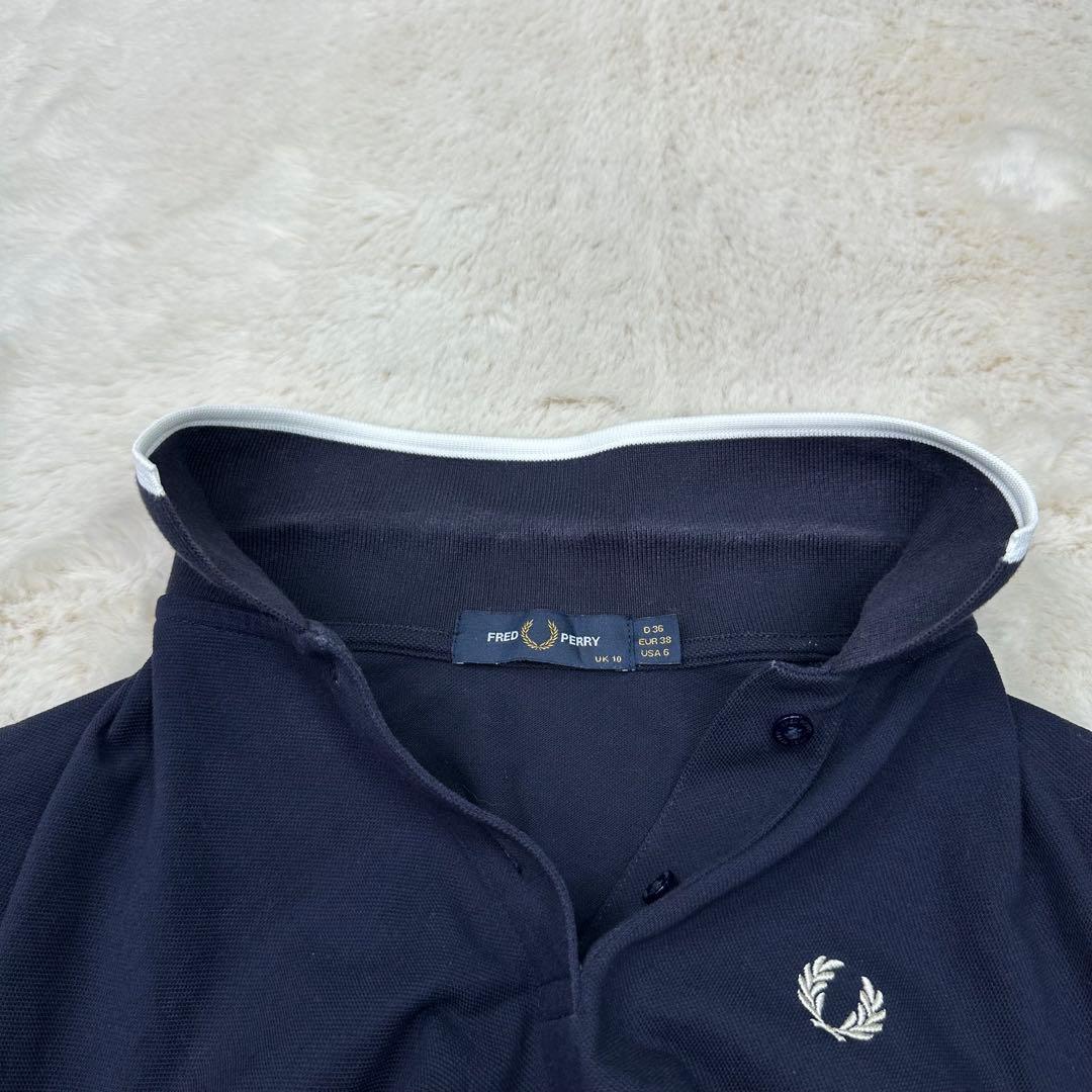 希少✨FRED PERRY フレッド ペリー コットンバックヘムパネルポロシャツ