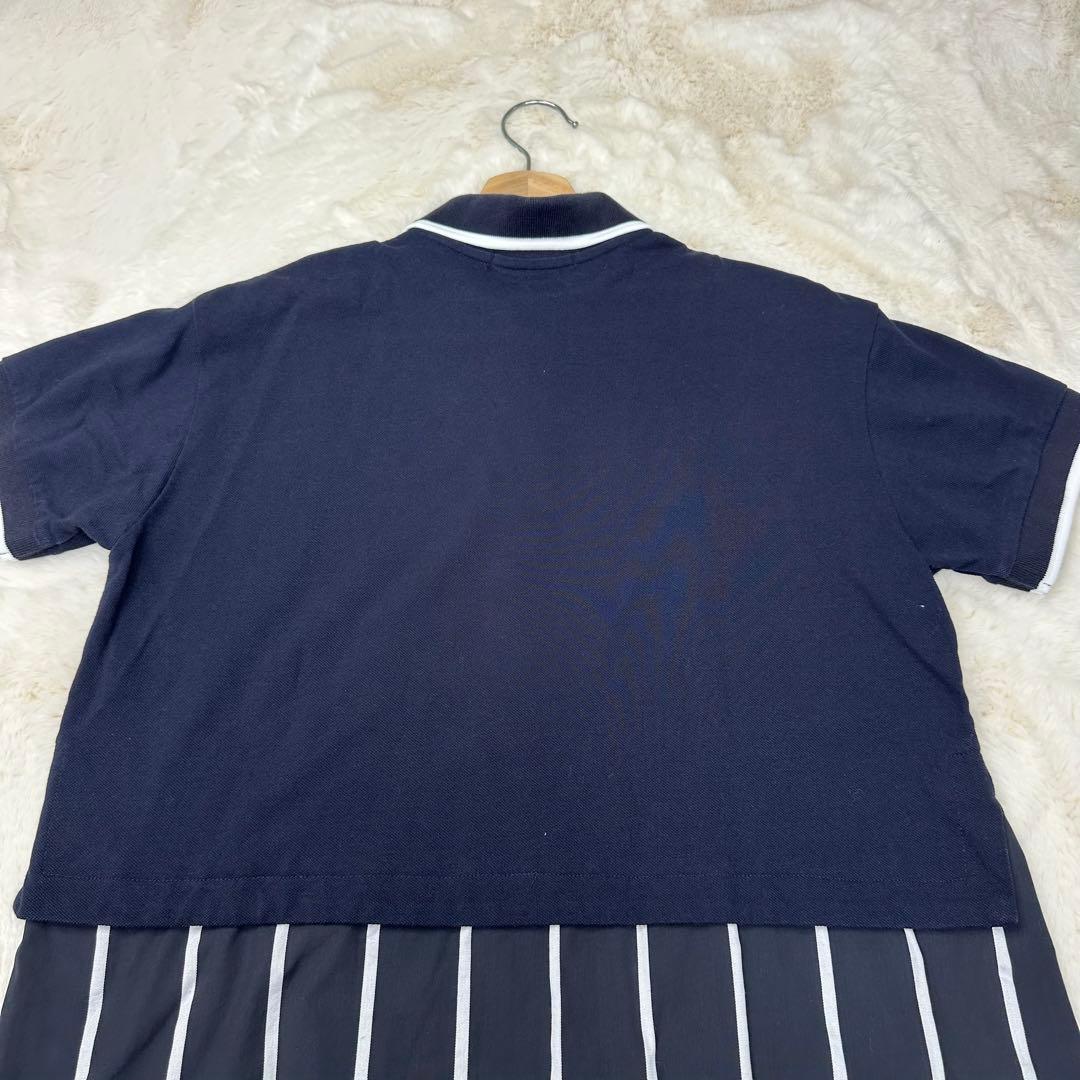 希少✨FRED PERRY フレッド ペリー コットンバックヘムパネルポロシャツ