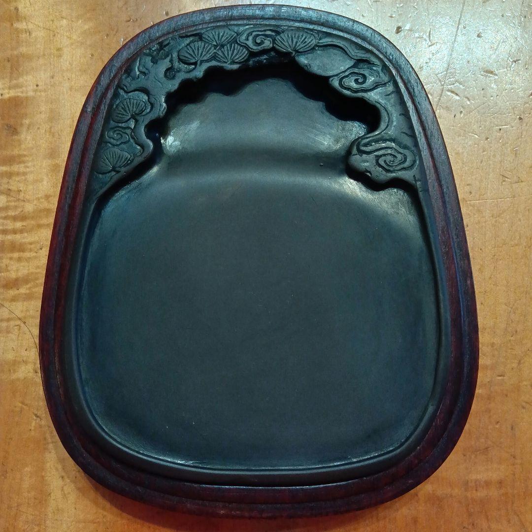 古端渓硯　希少書道具　たんけい　すずり　アンティーク（墨　筆　書家）