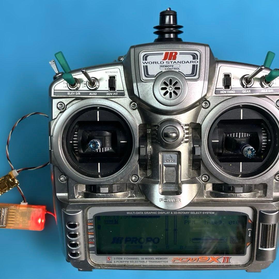 ラジコン JRプロポPCM 9X ORX 2.4Gモジュール & 受信器