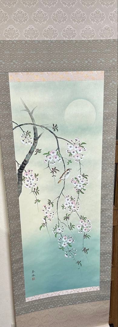 掛け軸12本　桐箱セット　銀座トップアート