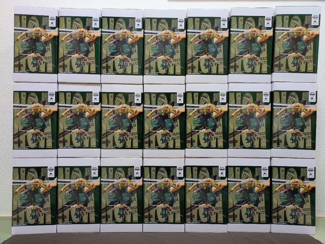 ワンピース ロロノア・ゾロ Grandista フィギュア21体セット