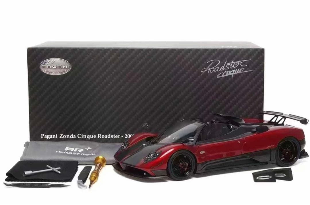 全開閉！Almost Real 1/18 パガーニ ゾンダ ミニカー 当日発送