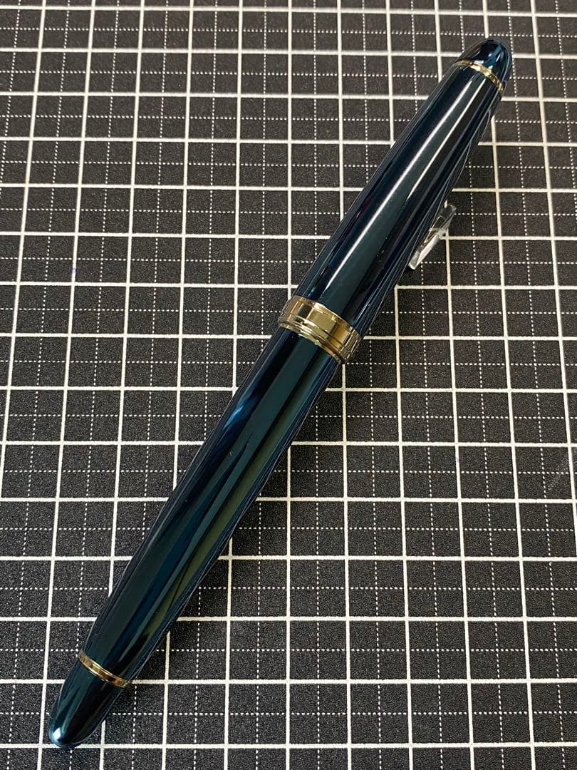 SAILOR PEACE Blue-Titanium 万年筆　字幅MF