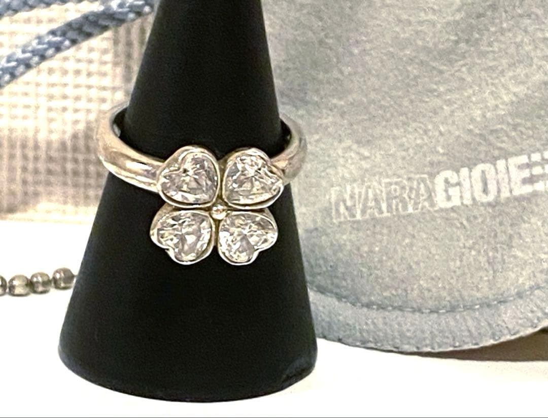 ナラジョイエ メッサジオ リング クローバー 限定 シルバー