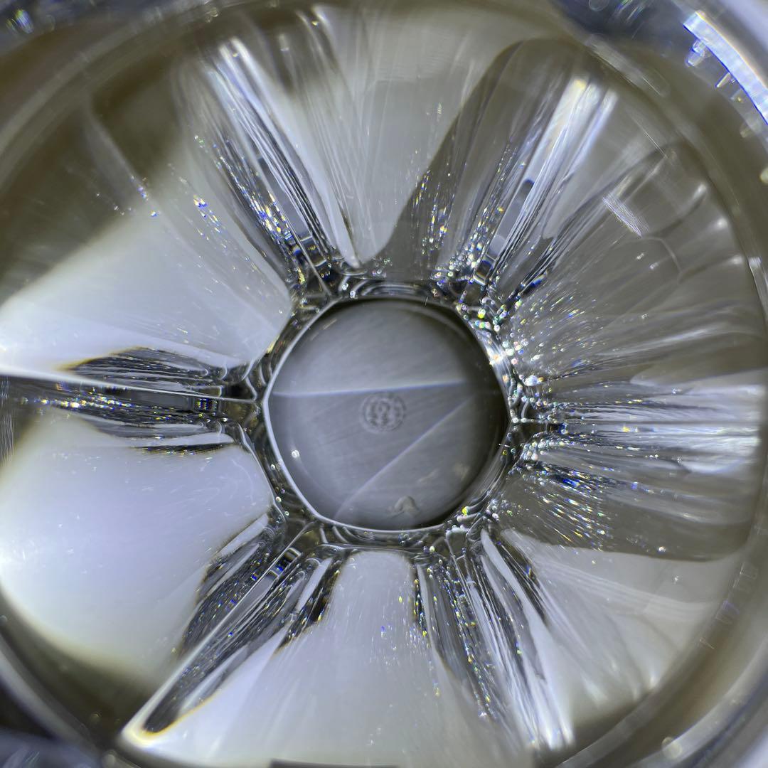 バカラ　アルクール花瓶　共箱　高さ17㎝　東Y7-1119☆1F