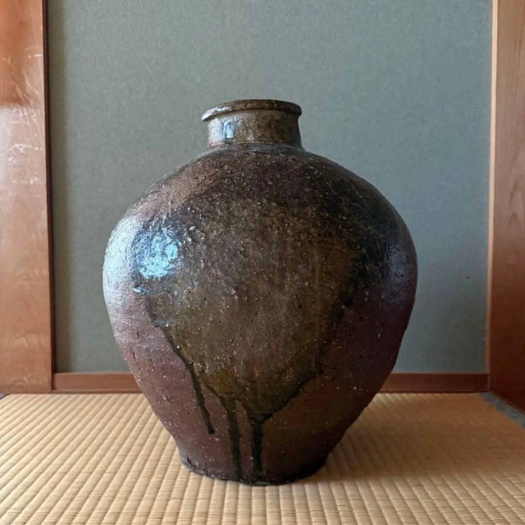 古信楽 壺 大壺 桃山時代 自然釉 古美術 古備前 古丹波 古常滑 古越前古瀬戸