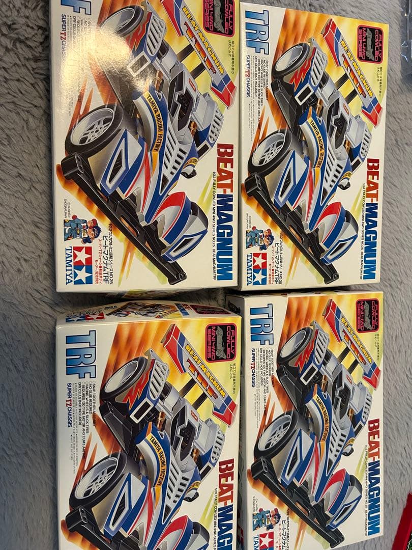 TAMIYA BEAT MAGNUM TRF 4個セット
