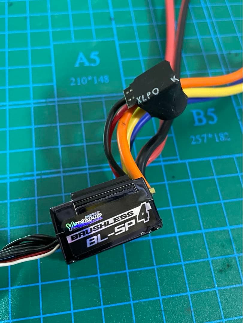 YOKOMO BL-SP4 &REEDYSONICA 7.5Tブラシレスモーター