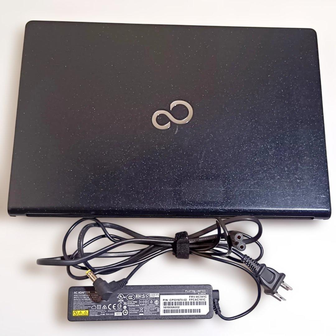 即日発送！すぐ使えるライフブック/ サクサク快速SSD/DVDドライブ/カメラ