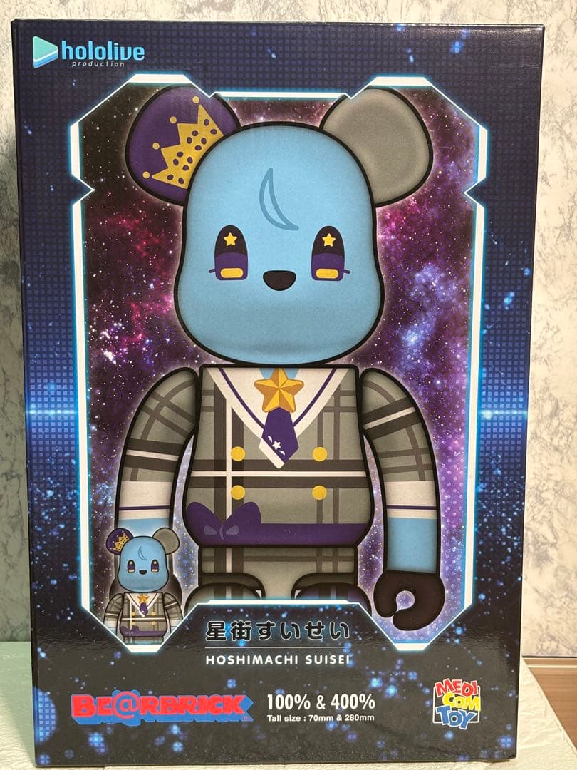 中古　hololive × BE@RBRICK 星街すいせい 100％＆400％