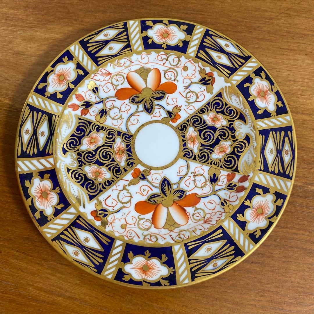 ロイヤルクラウンダービー　カップ＆ソーサー　トラディショナル　イマリ　古伊万里