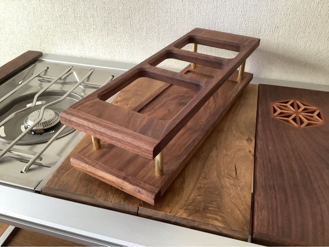 IGTハーフユニット スパイスホルダーウォールナットタイプA yokota