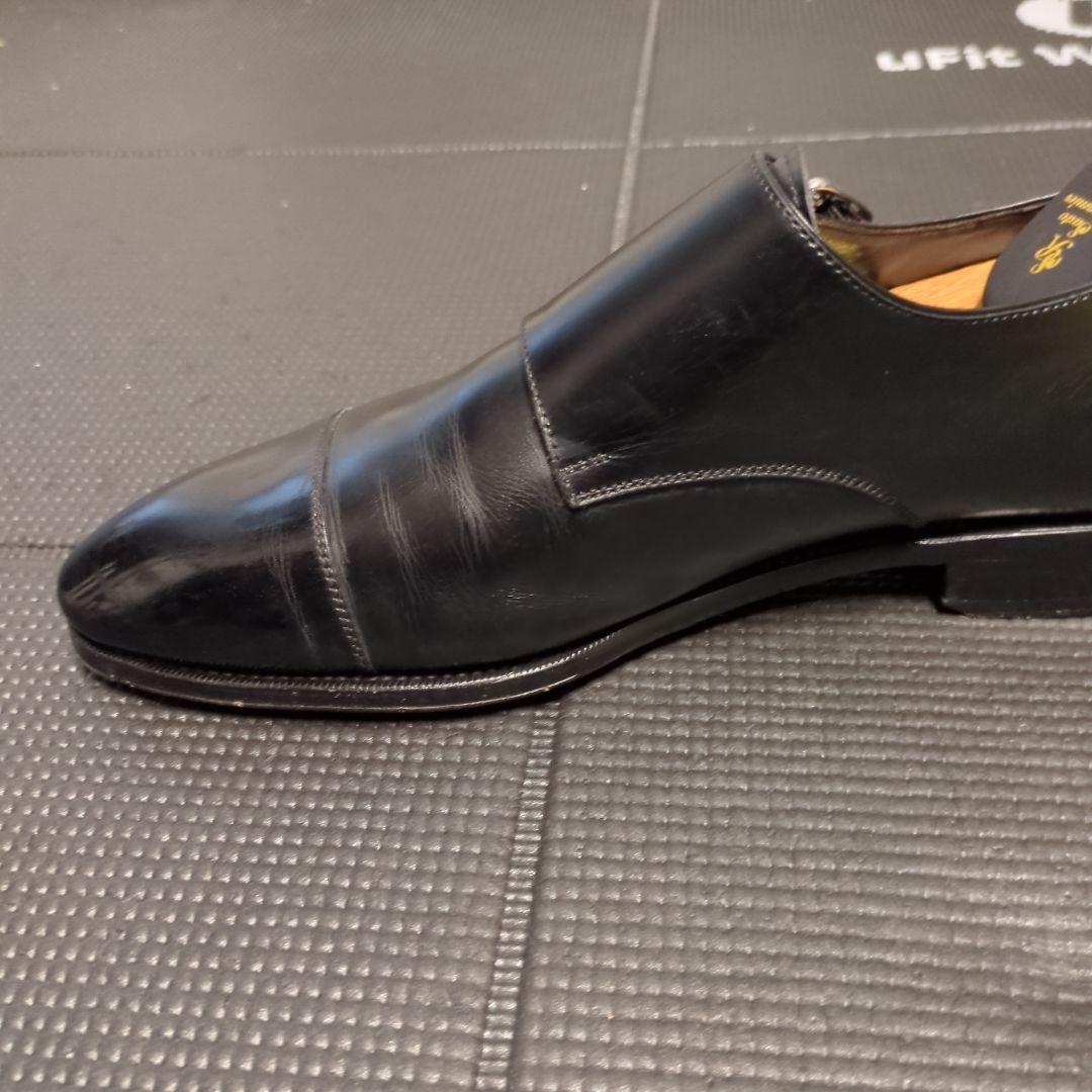 カルミナ　ブラック ダブルモンク サイズ7.5