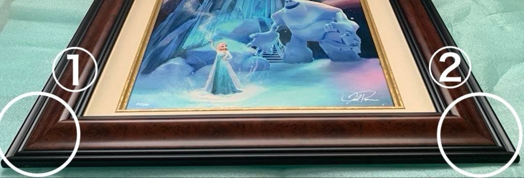 [1811]ディズニーアート　限定ジークレー版画　アナと雪の女王(22／250)