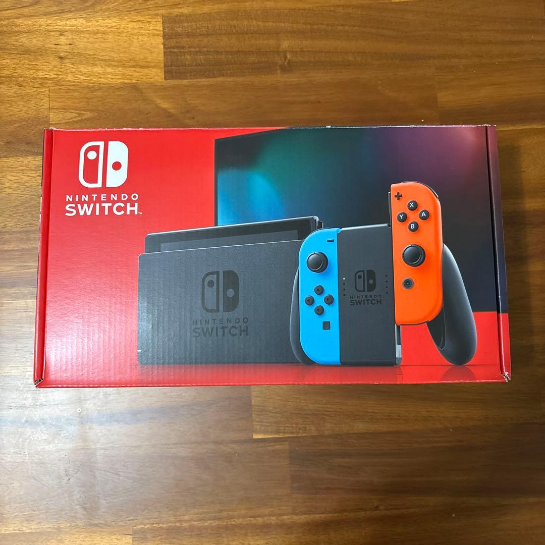 Nintendo Switch 本体 青とオレンジ