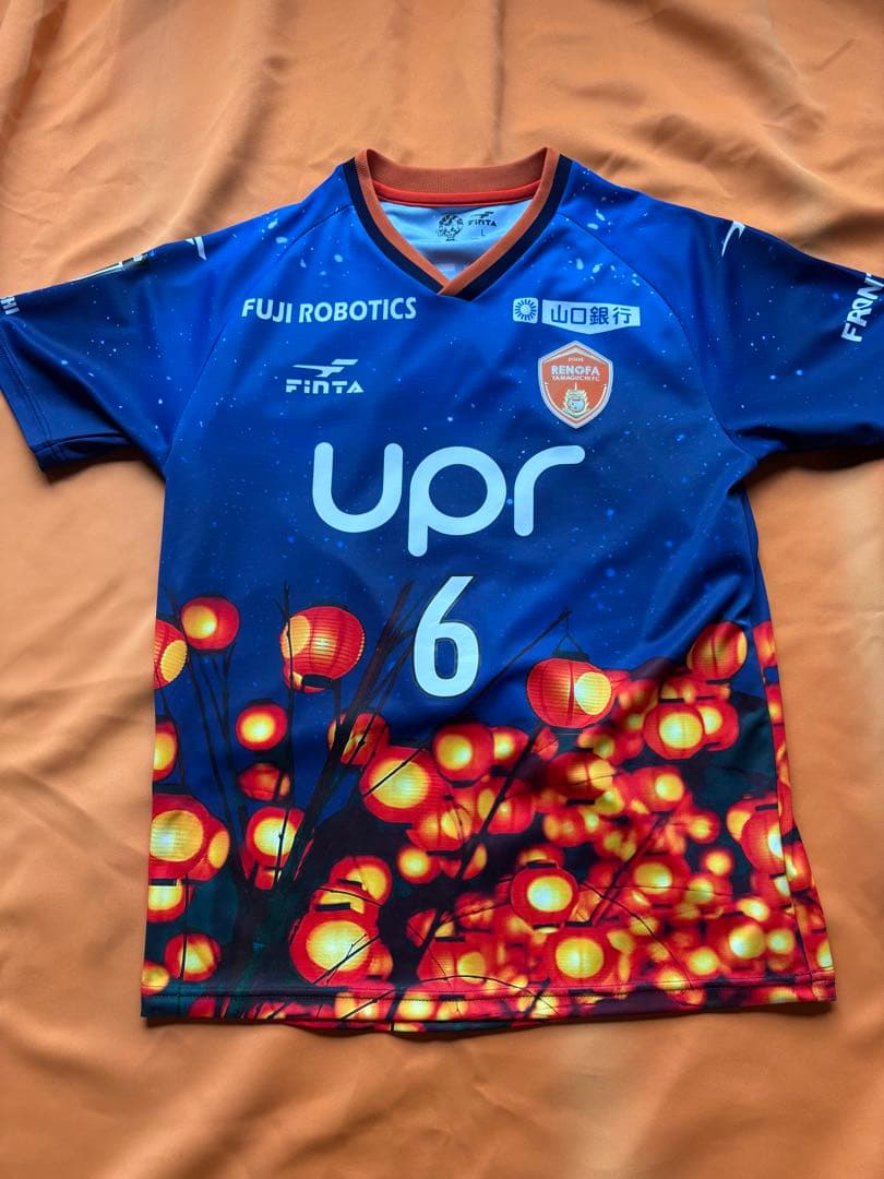 FINTA レノファ山口　2023 夏限定ユニフォーム 矢島慎也