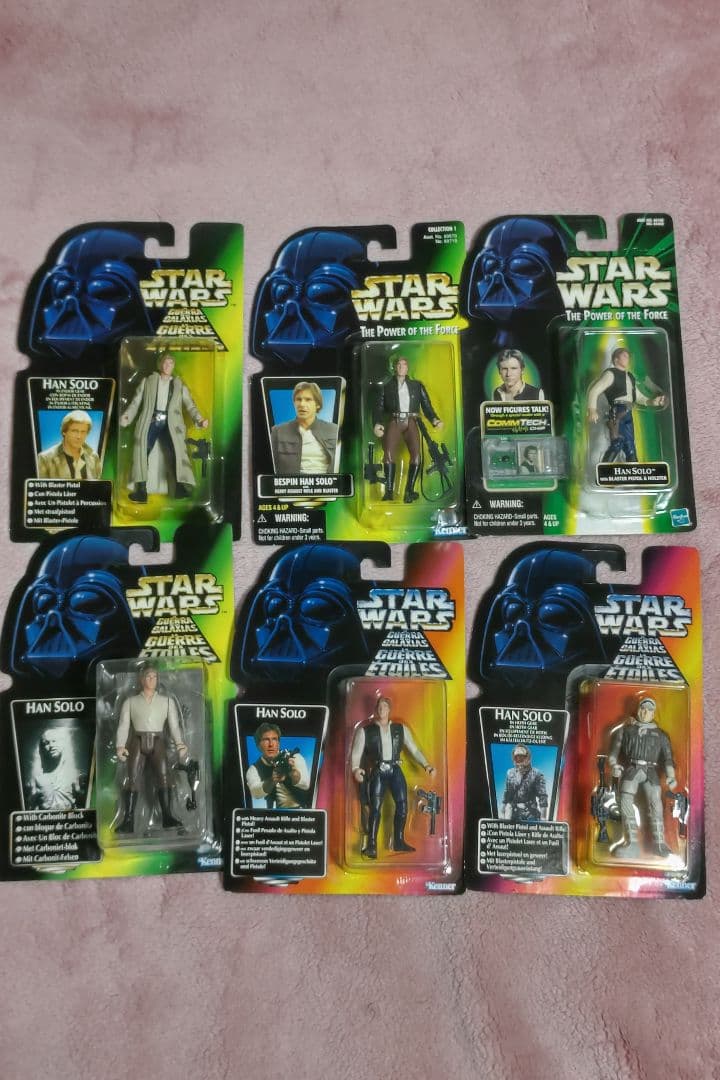 スターウォーズ　ハン・ソロ　ベーシック　フィギュア　6体セット