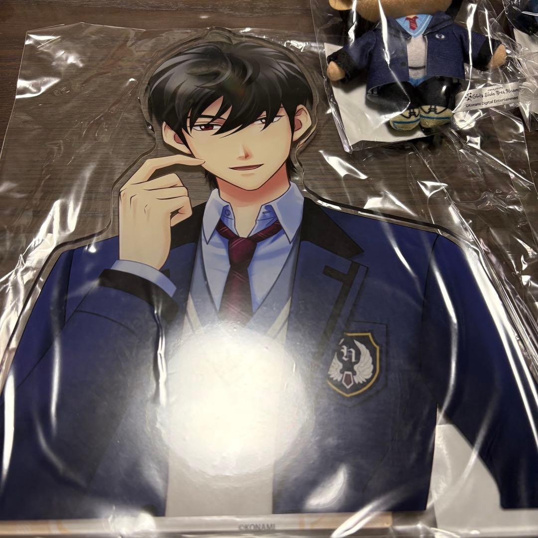 ときめきメモリアル 特大アクリルフィギュア ぬいぐるみ 風真玲太 氷室一紀