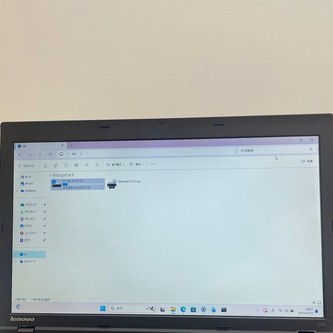 #826 レノボ Thinkpad L540 i5-4210M 8GB 256G