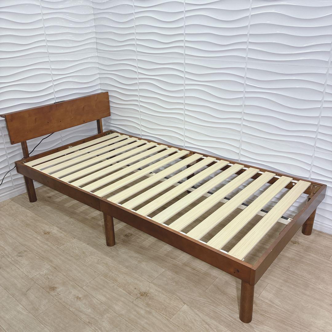 ◇タンスのゲン◇すのこベッド◇シングル◇コンセント付◇大阪兵庫京都奈良滋賀和歌山