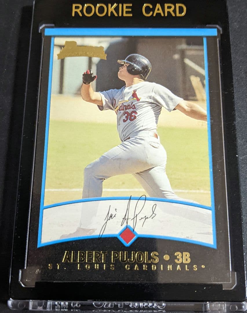 2001 bowman  pujols レア