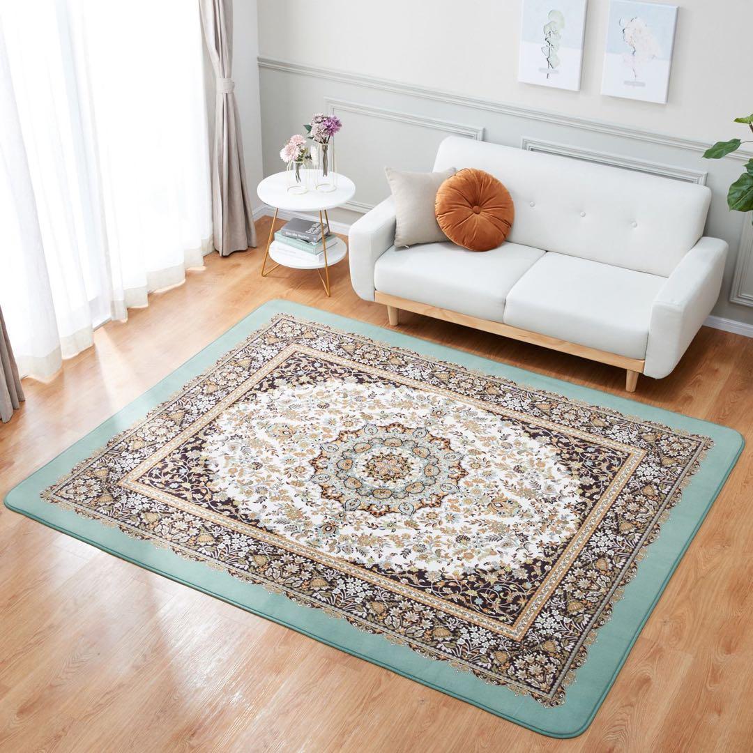 大津毛織 洗える、軽量、あたたかい 吸湿発熱ホットテックス カーペット 長方形