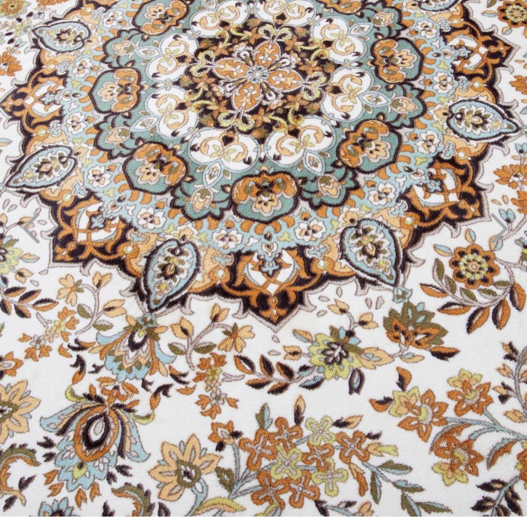 大津毛織 洗える、軽量、あたたかい 吸湿発熱ホットテックス カーペット 長方形