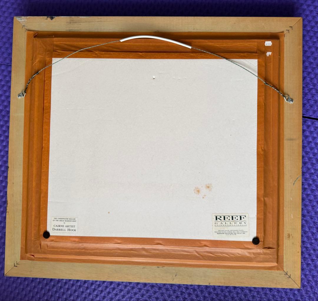 ダレル・フック　原画　オーストラリア　グレートバリアリーフ