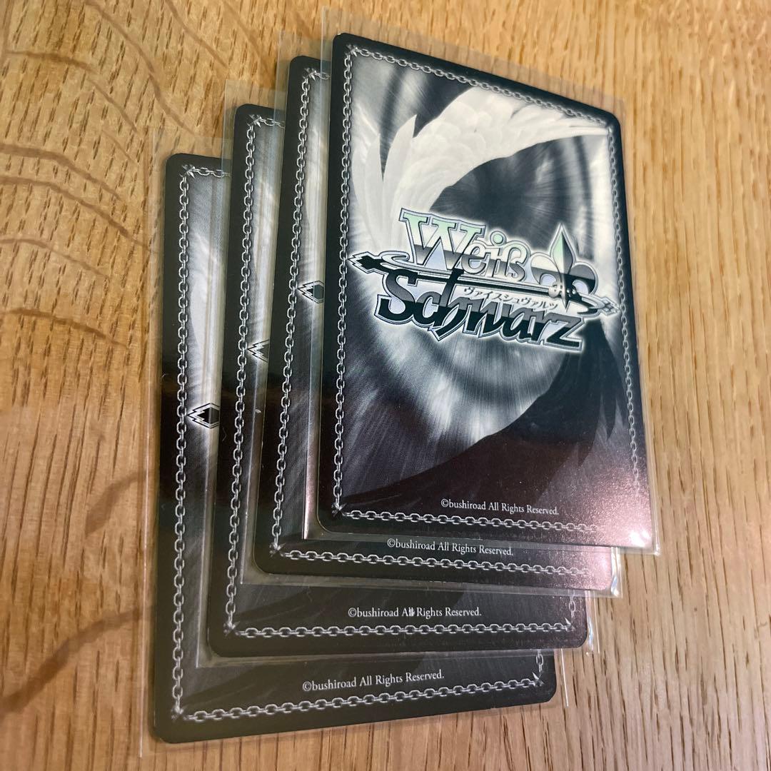 ヴァイスシュヴァルツ　アイマス　箔押しサイン入り　3枚セット