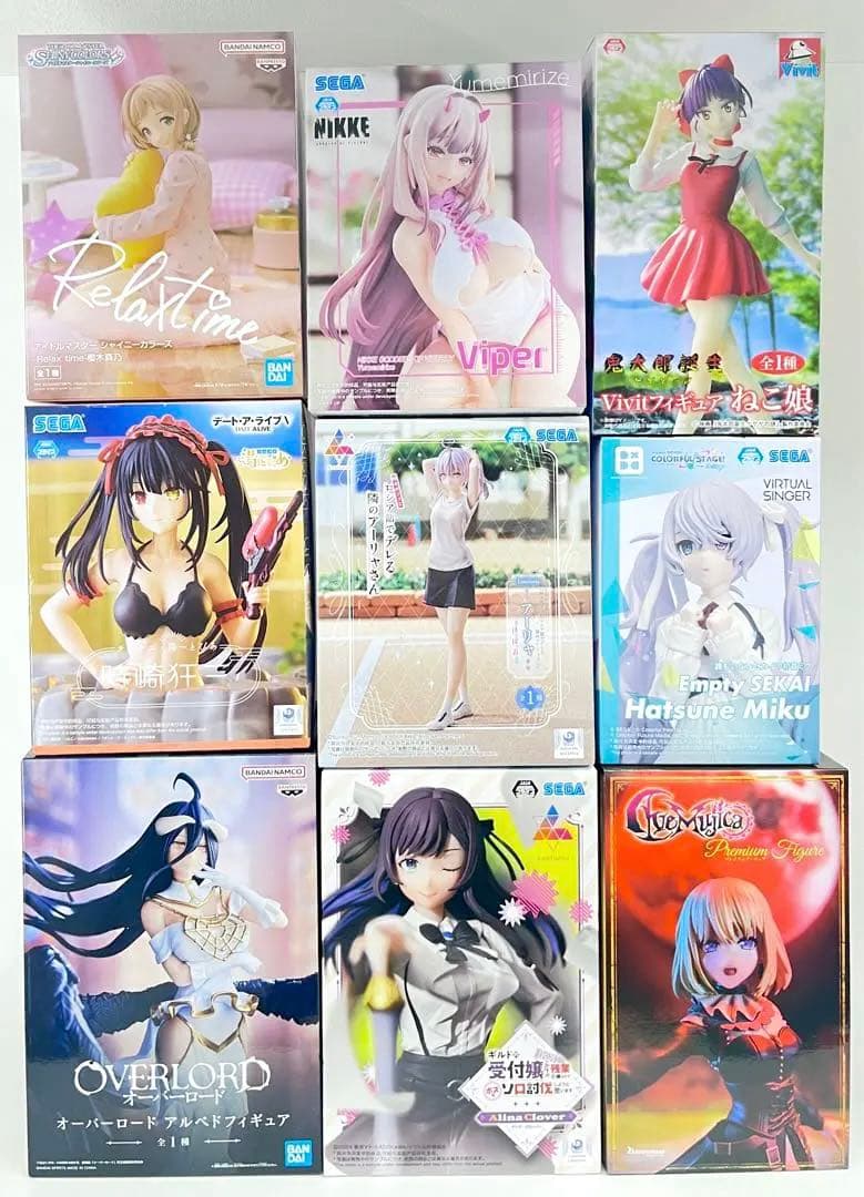 《未開封》〈プライズフィギュア〉9体セット