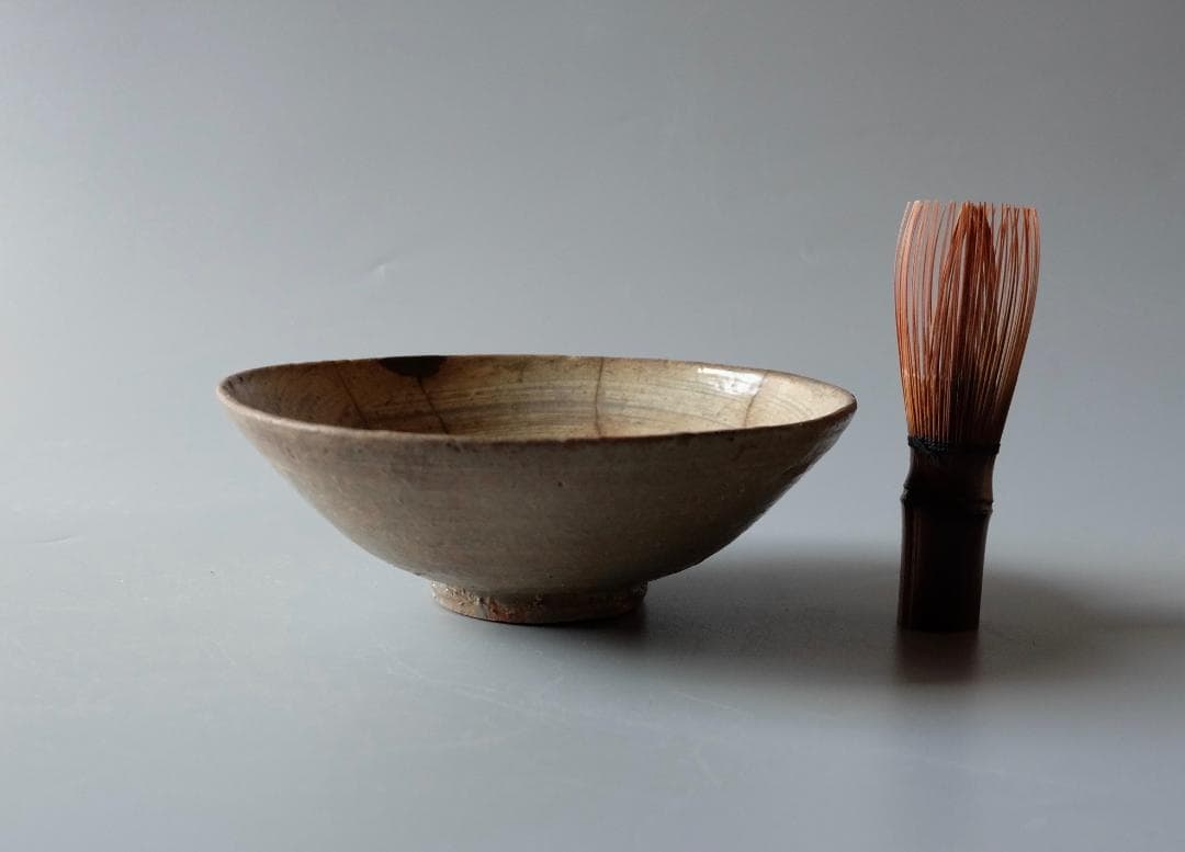 ☆李朝☆古刷毛目　茶碗