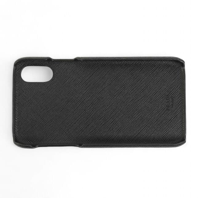 【ほぼ未使用品】PRADA/プラダ　iPhone X/XSケース　サフィアーノ
