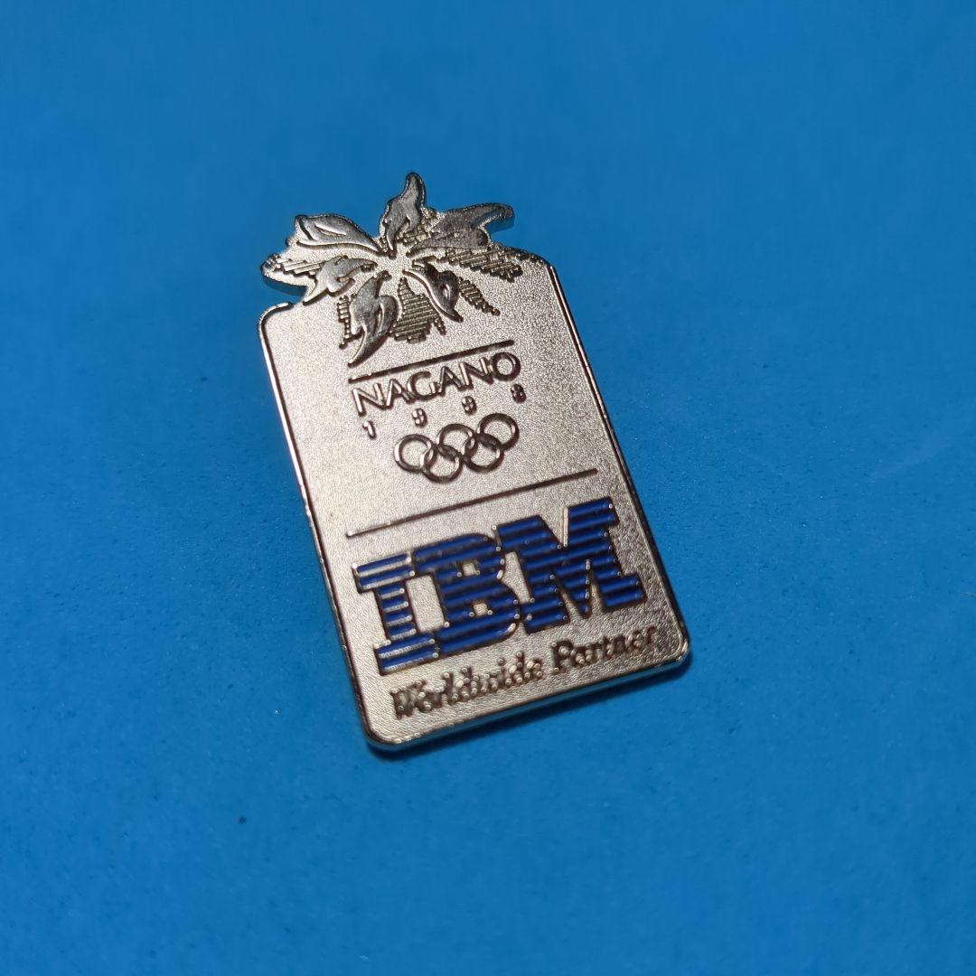長野オリンピック　IBMピンバッジVIP