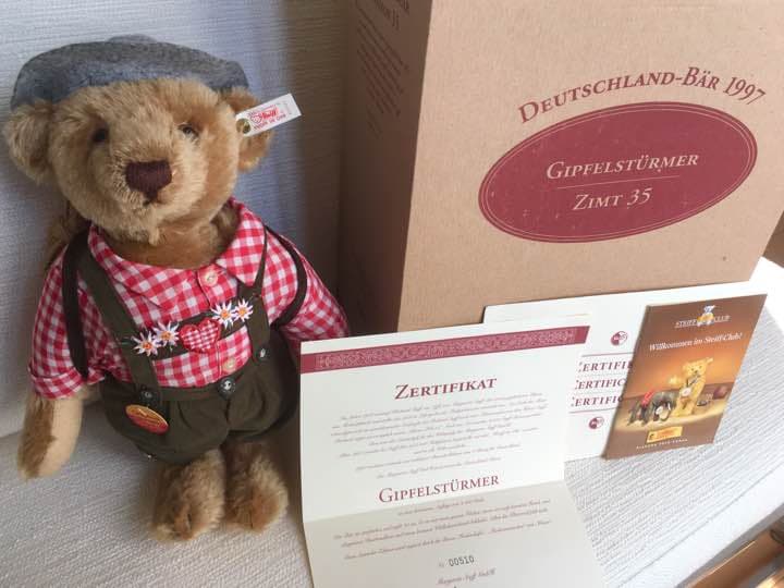 シュタイフ steiff 1997年 ドイツ限定 登山者